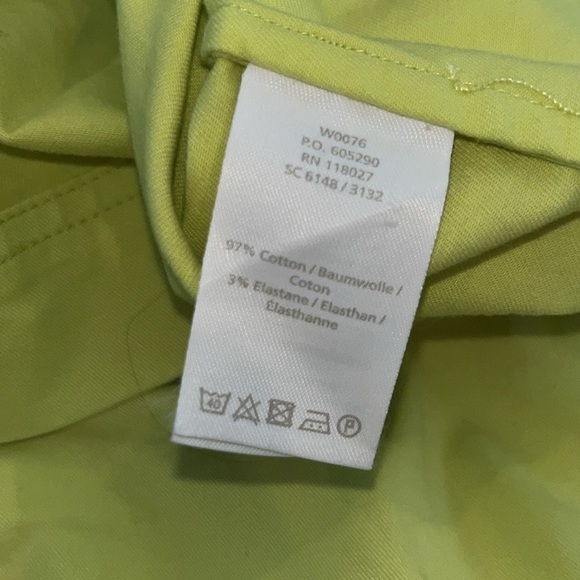 Boden Yellow Tamara Stretch Cotton Sleeveless Dress| size 2p - Picture 6 of 9